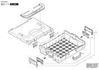 Bosch 2 608 438 691 L-Boxx 102 Carrying Case Spare Parts